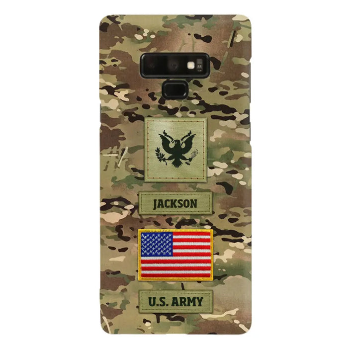 Custom Personalized Veteran Phone Case - Father's Day Gift for Veteran - Case For iPhone/Samsung