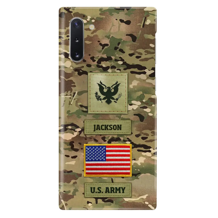 Custom Personalized Veteran Phone Case - Father's Day Gift for Veteran - Case For iPhone/Samsung