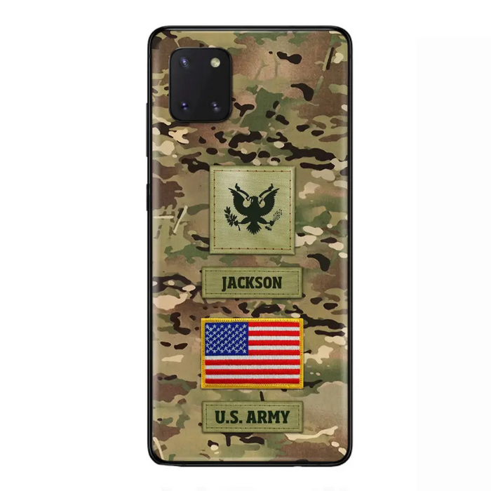 Custom Personalized Veteran Phone Case - Father's Day Gift for Veteran - Case For iPhone/Samsung