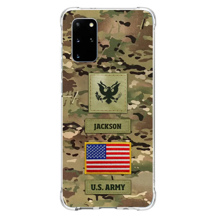 Custom Personalized Veteran Phone Case - Father's Day Gift for Veteran - Case For iPhone/Samsung