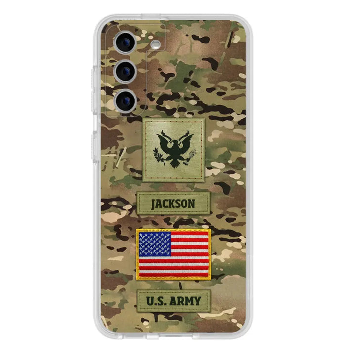 Custom Personalized Veteran Phone Case - Father's Day Gift for Veteran - Case For iPhone/Samsung