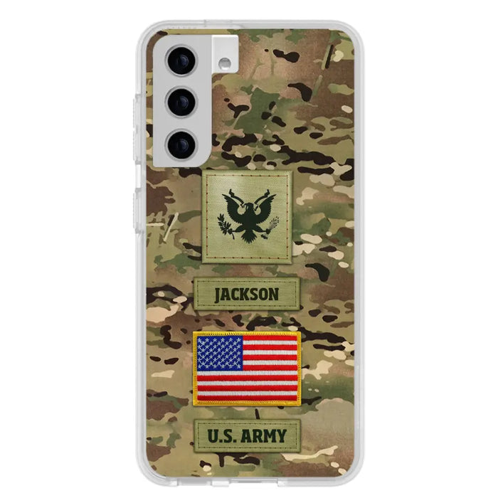 Custom Personalized Veteran Phone Case - Father's Day Gift for Veteran - Case For iPhone/Samsung