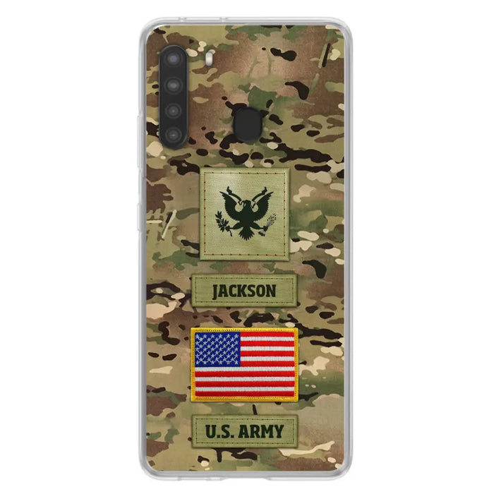 Custom Personalized Veteran Phone Case - Father's Day Gift for Veteran - Case For iPhone/Samsung