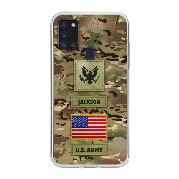 Custom Personalized Veteran Phone Case - Father's Day Gift for Veteran - Case For iPhone/Samsung