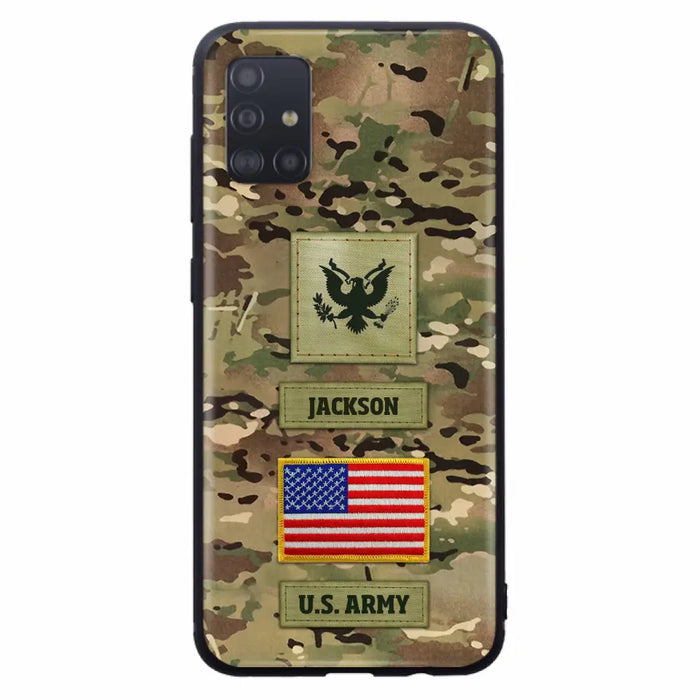 Custom Personalized Veteran Phone Case - Father's Day Gift for Veteran - Case For iPhone/Samsung