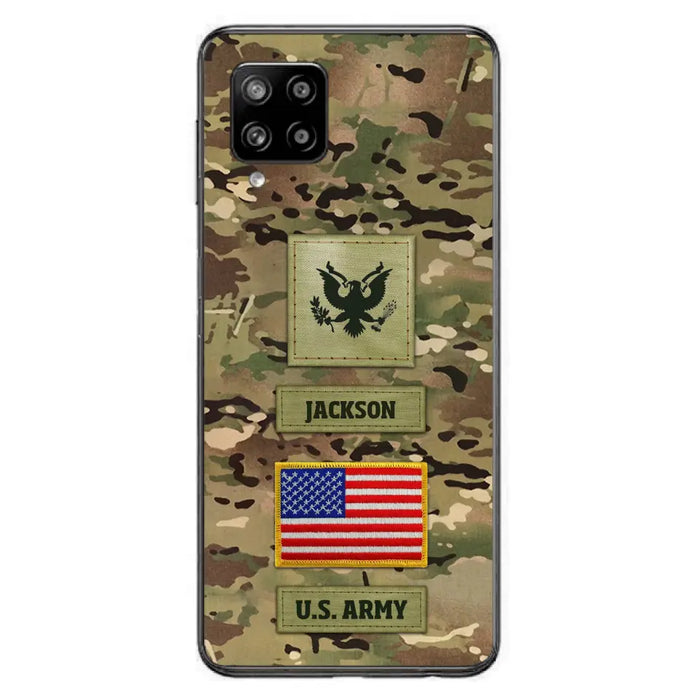 Custom Personalized Veteran Phone Case - Father's Day Gift for Veteran - Case For iPhone/Samsung