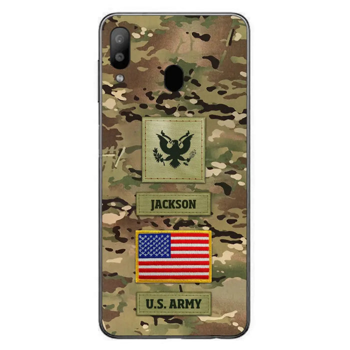 Custom Personalized Veteran Phone Case - Father's Day Gift for Veteran - Case For iPhone/Samsung