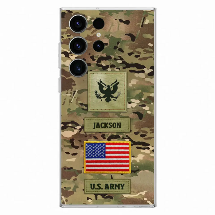 Custom Personalized Veteran Phone Case - Father's Day Gift for Veteran - Case For iPhone/Samsung