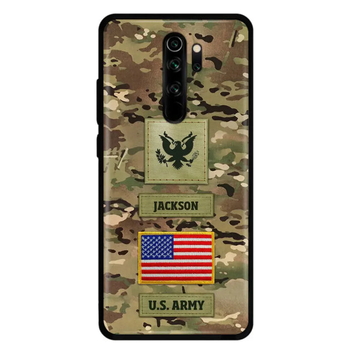 Custom Personalized Veteran Phone Case - Father's Day Gift for Veteran - Case for Xiaomi/Huawei/Oppo