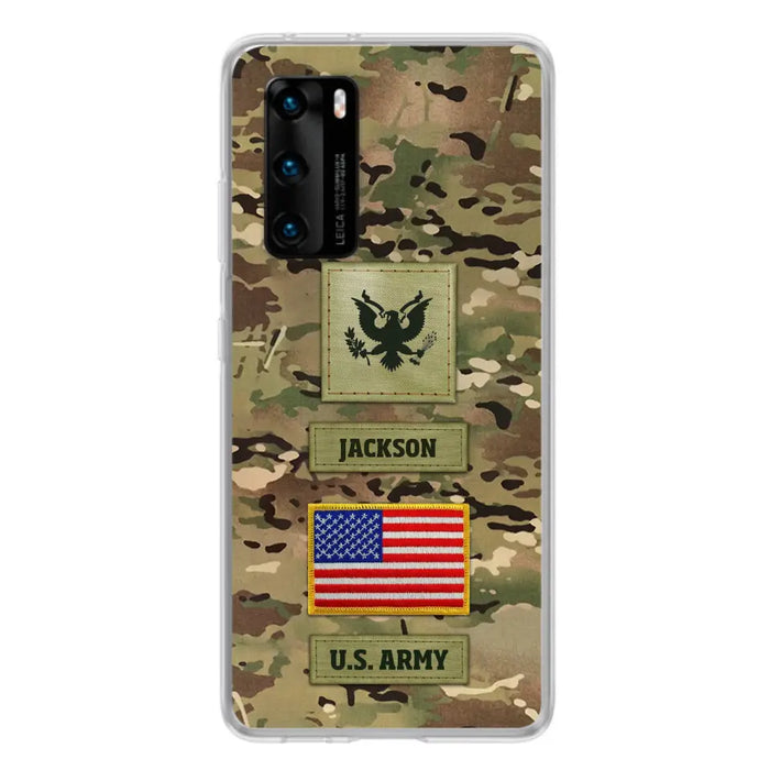 Custom Personalized Veteran Phone Case - Father's Day Gift for Veteran - Case for Xiaomi/Huawei/Oppo