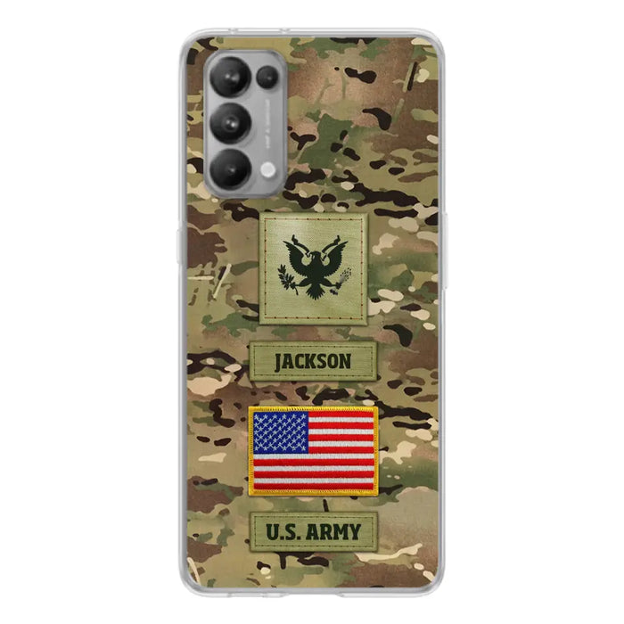 Custom Personalized Veteran Phone Case - Father's Day Gift for Veteran - Case for Xiaomi/Huawei/Oppo