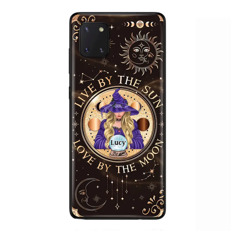 Custom Personalized Witch Phone Case - Halloween Gift Idea For Friend - Only Good May Enter Here - Case for iPhone/Samsung