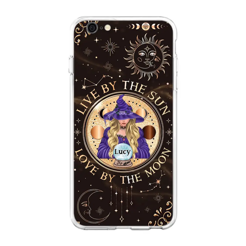 Custom Personalized Witch Phone Case - Halloween Gift Idea For Friend - Only Good May Enter Here - Case for iPhone/Samsung