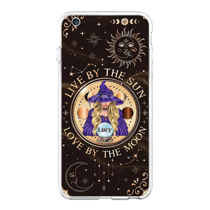 Custom Personalized Witch Phone Case - Halloween Gift Idea For Friend - Only Good May Enter Here - Case for iPhone/Samsung