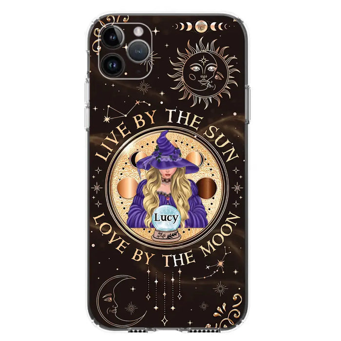 Custom Personalized Witch Phone Case - Halloween Gift Idea For Friend - Only Good May Enter Here - Case for iPhone/Samsung