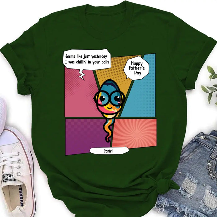 Custom Personalized Funny Shirt/Hoodie - Upto 6 Children - Father's Day Gift Idea - Happy Father's Day