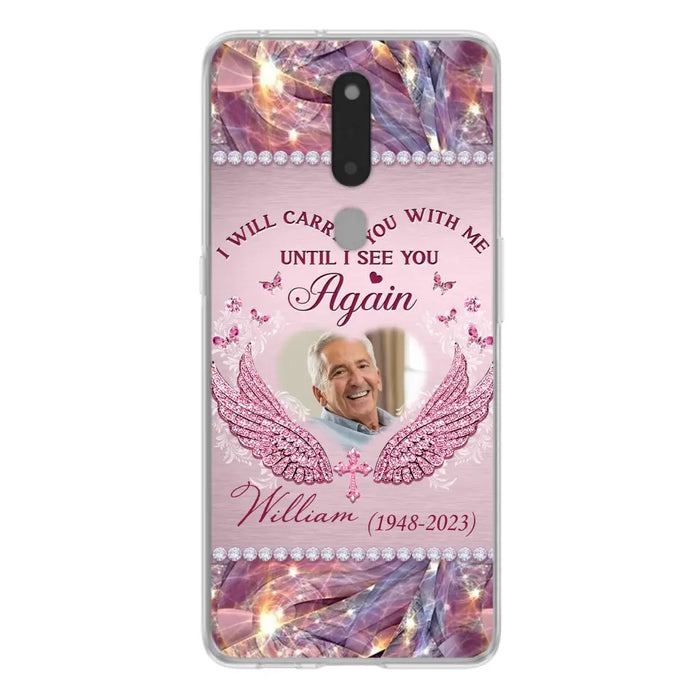 Custom Personalized Memorial Phone Case - Upload Photo - Memorial Gift Idea For Family Member - Until I See You Again - Case For Xiaomi/ Oppo/ Huawei