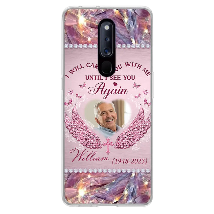 Custom Personalized Memorial Phone Case - Upload Photo - Memorial Gift Idea For Family Member - Until I See You Again - Case For Xiaomi/ Oppo/ Huawei