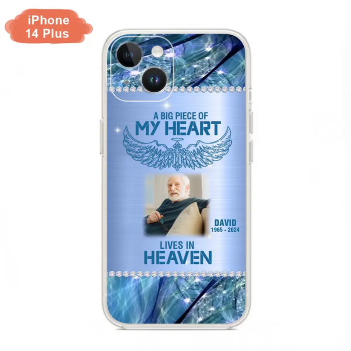 Custom Personalized Memorial Photo Phone Case - Upload Photo - Memorial Gift For Family Member - Never Walk Alone - Case For iPhone/ Samsung