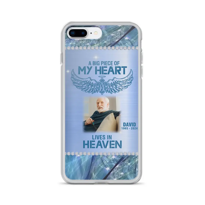 Custom Personalized Memorial Photo Phone Case - Upload Photo - Memorial Gift For Family Member - Never Walk Alone - Case For iPhone/ Samsung