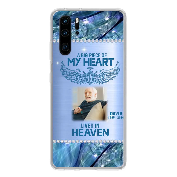 Custom Personalized Memorial Photo Phone Case - Upload Photo - Memorial Gift For Family Member - Never Walk Alone - Case For Xiaomi/ Oppo/ Huawei