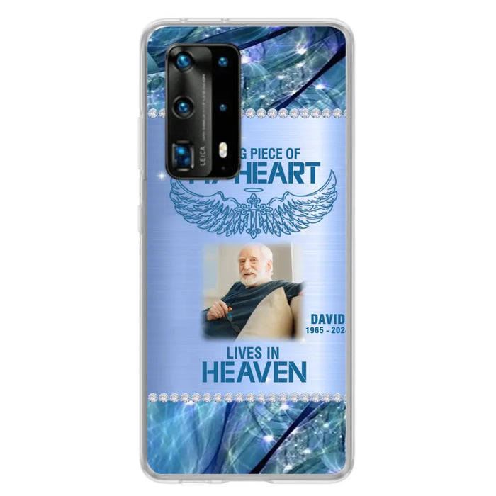 Custom Personalized Memorial Photo Phone Case - Upload Photo - Memorial Gift For Family Member - Never Walk Alone - Case For Xiaomi/ Oppo/ Huawei