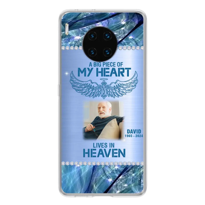 Custom Personalized Memorial Photo Phone Case - Upload Photo - Memorial Gift For Family Member - Never Walk Alone - Case For Xiaomi/ Oppo/ Huawei