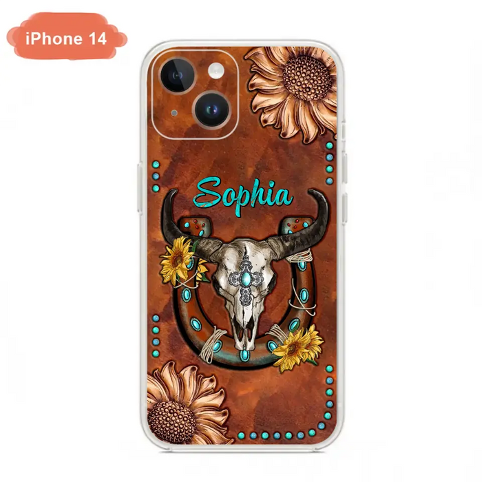 Custom Personalized Cowboy Cowgirl Phone Case - Case For iPhone/ Samsung