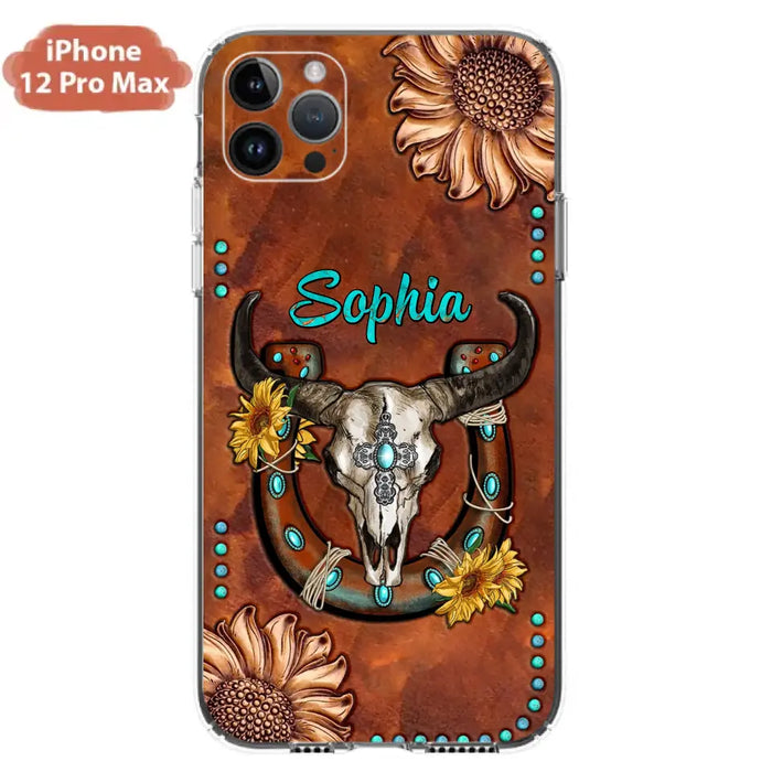 Custom Personalized Cowboy Cowgirl Phone Case - Case For iPhone/ Samsung