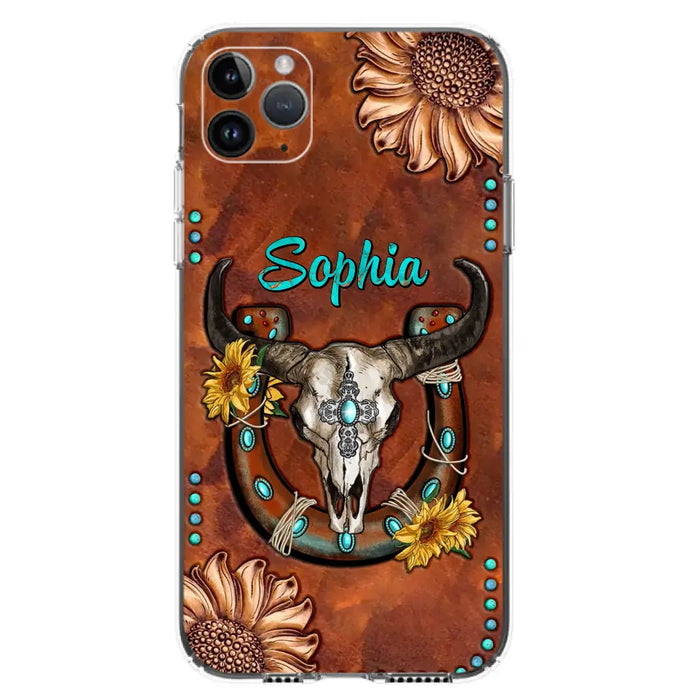 Custom Personalized Cowboy Cowgirl Phone Case - Case For iPhone/ Samsung