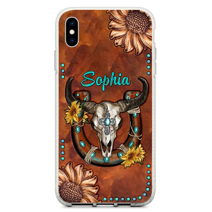 Custom Personalized Cowboy Cowgirl Phone Case - Case For iPhone/ Samsung