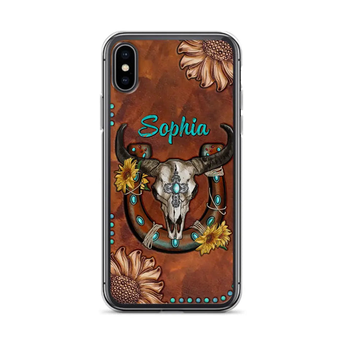 Custom Personalized Cowboy Cowgirl Phone Case - Case For iPhone/ Samsung