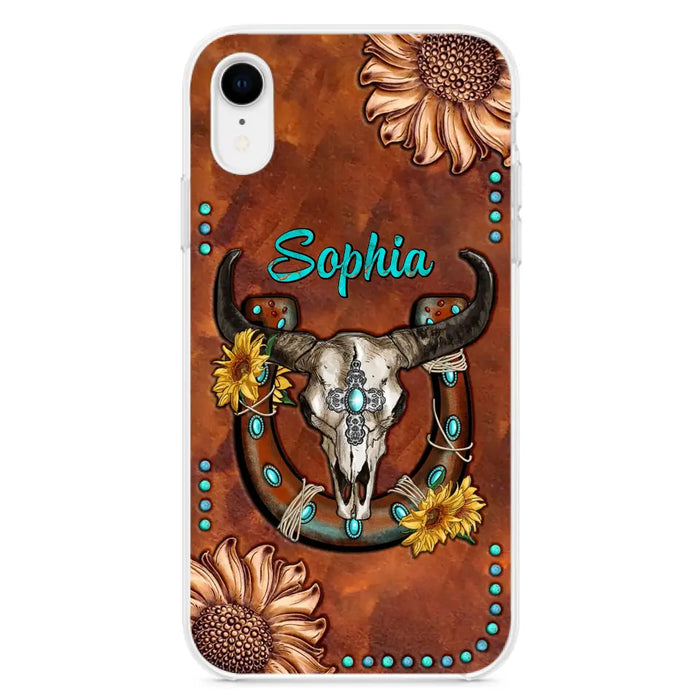 Custom Personalized Cowboy Cowgirl Phone Case - Case For iPhone/ Samsung