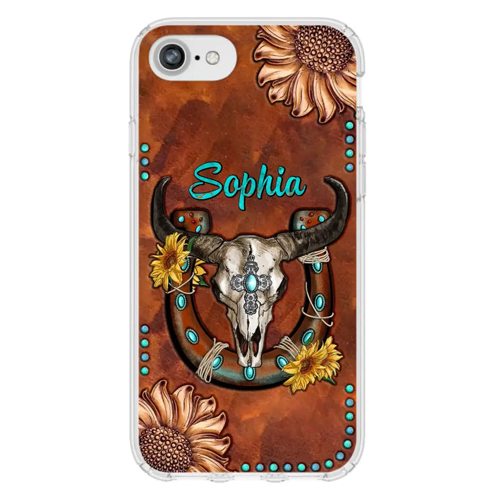 Custom Personalized Cowboy Cowgirl Phone Case - Case For iPhone/ Samsung