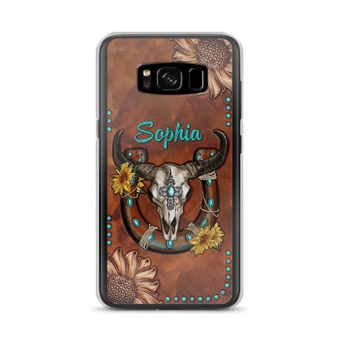 Custom Personalized Cowboy Cowgirl Phone Case - Case For iPhone/ Samsung