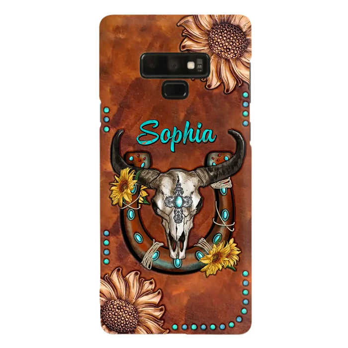 Custom Personalized Cowboy Cowgirl Phone Case - Case For iPhone/ Samsung