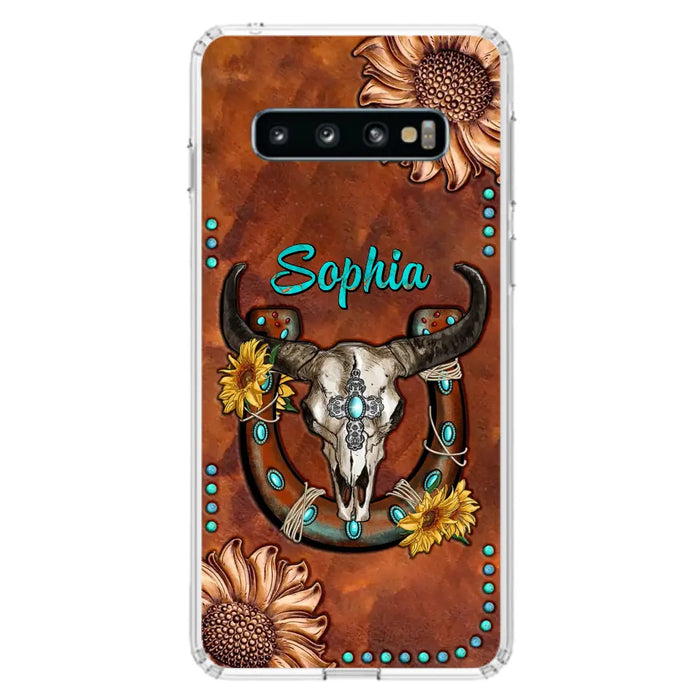 Custom Personalized Cowboy Cowgirl Phone Case - Case For iPhone/ Samsung