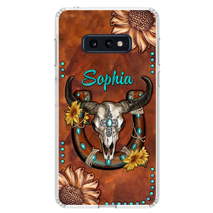 Custom Personalized Cowboy Cowgirl Phone Case - Case For iPhone/ Samsung