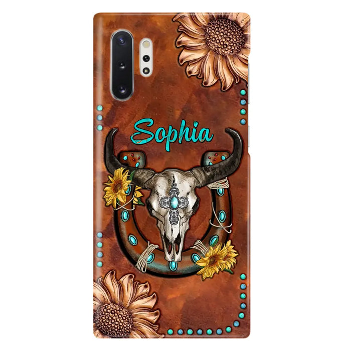 Custom Personalized Cowboy Cowgirl Phone Case - Case For iPhone/ Samsung