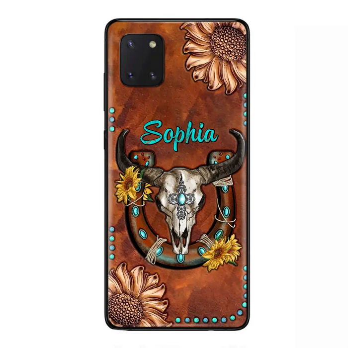 Custom Personalized Cowboy Cowgirl Phone Case - Case For iPhone/ Samsung