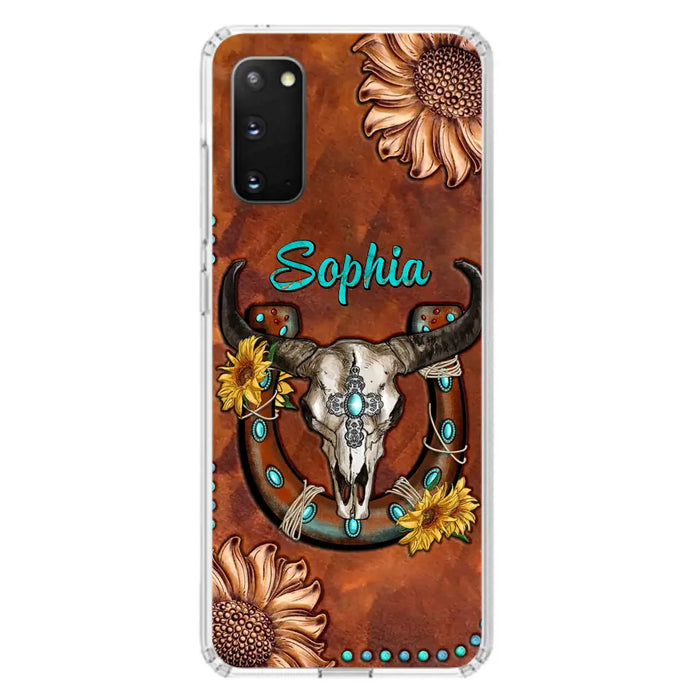 Custom Personalized Cowboy Cowgirl Phone Case - Case For iPhone/ Samsung