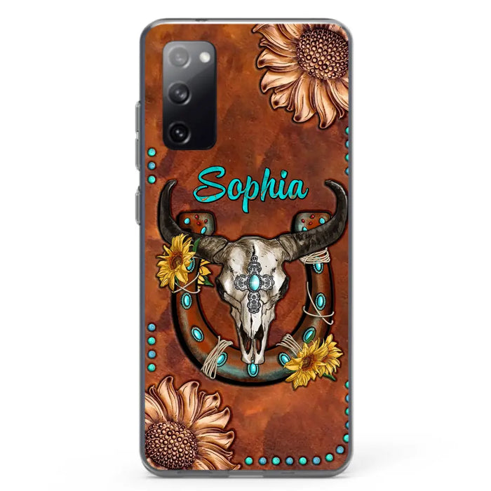 Custom Personalized Cowboy Cowgirl Phone Case - Case For iPhone/ Samsung