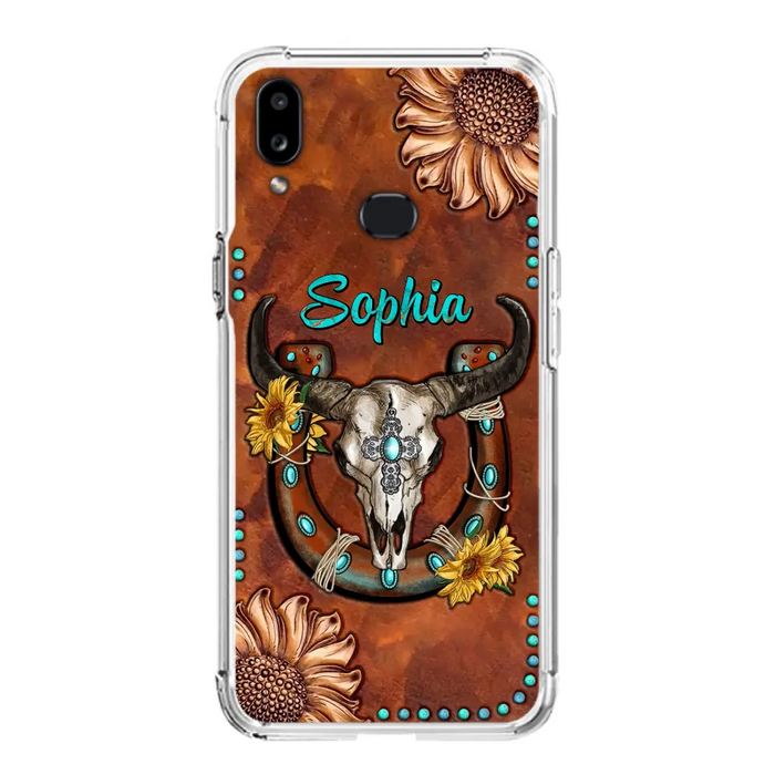 Custom Personalized Cowboy Cowgirl Phone Case - Case For iPhone/ Samsung