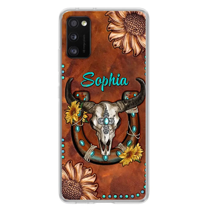 Custom Personalized Cowboy Cowgirl Phone Case - Case For iPhone/ Samsung