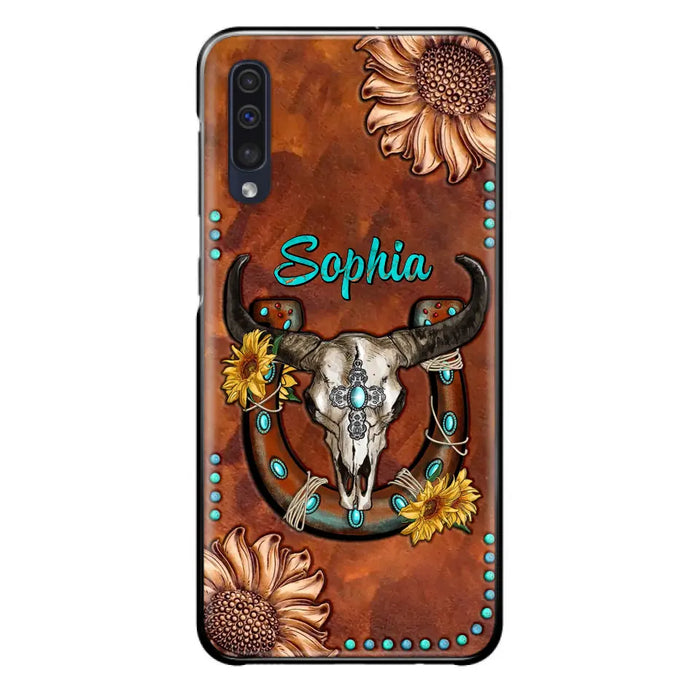 Custom Personalized Cowboy Cowgirl Phone Case - Case For iPhone/ Samsung