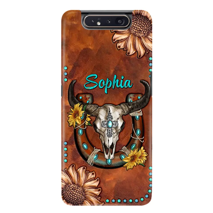 Custom Personalized Cowboy Cowgirl Phone Case - Case For iPhone/ Samsung