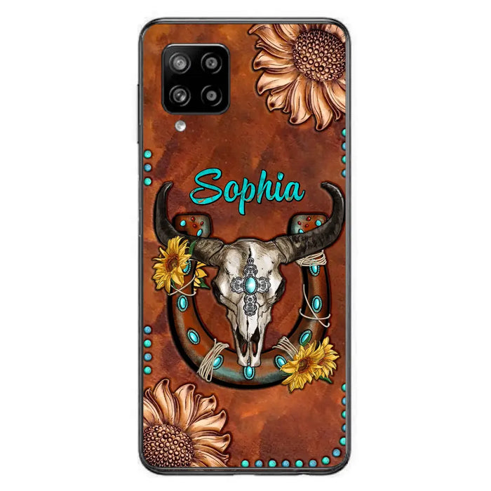 Custom Personalized Cowboy Cowgirl Phone Case - Case For iPhone/ Samsung