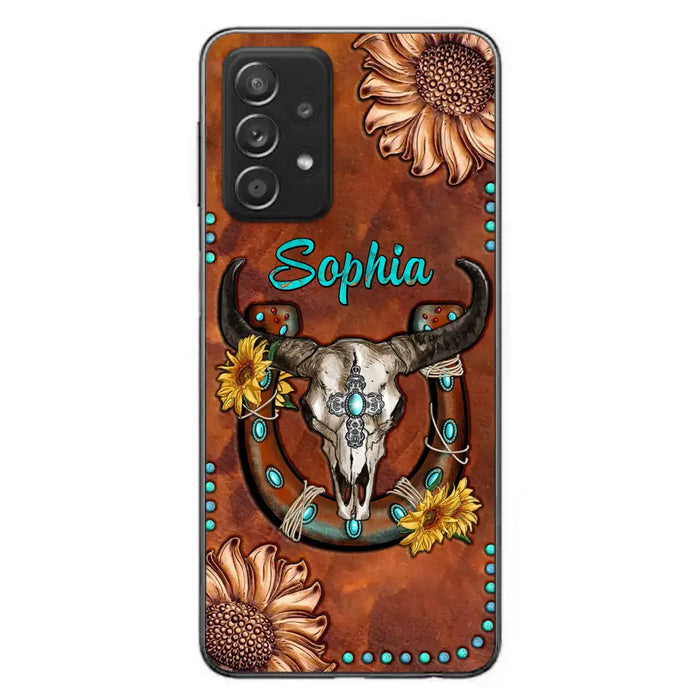 Custom Personalized Cowboy Cowgirl Phone Case - Case For iPhone/ Samsung