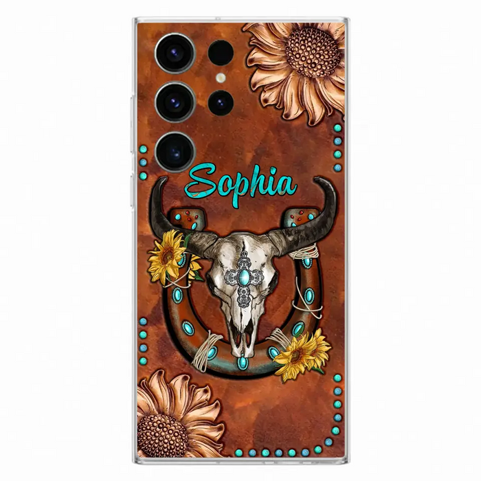 Custom Personalized Cowboy Cowgirl Phone Case - Case For iPhone/ Samsung