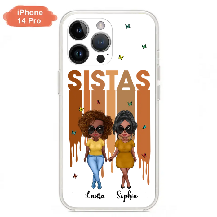 Custom Personalized Best Friends Phone Case - Upto 5 Girls - Gift Idea For Sisters/ Besties - Case For iPhone/Samsung